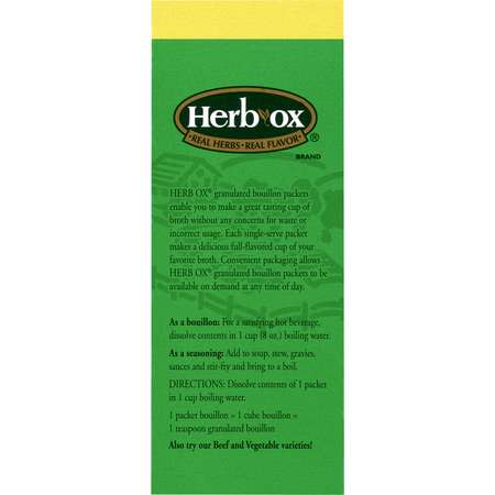 HERB OX Herb Ox Sodium Free Instant Chicken Broth, PK300 36087